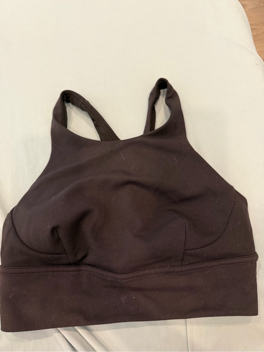 Lululemon High-Neck Women's Sports Bralette in black